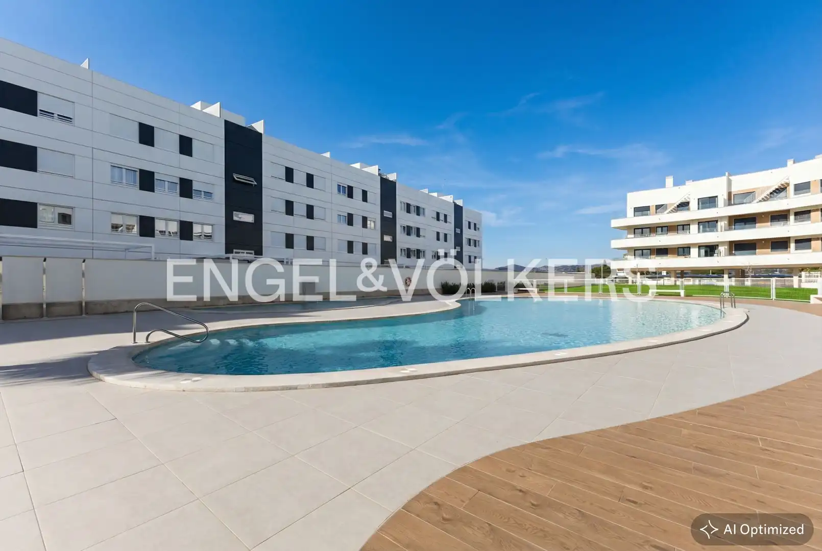 Swimming pool of Flat for sale in Castellón de la Plana / Castelló de la Plana  with Air Conditioner, Heating and Terrace