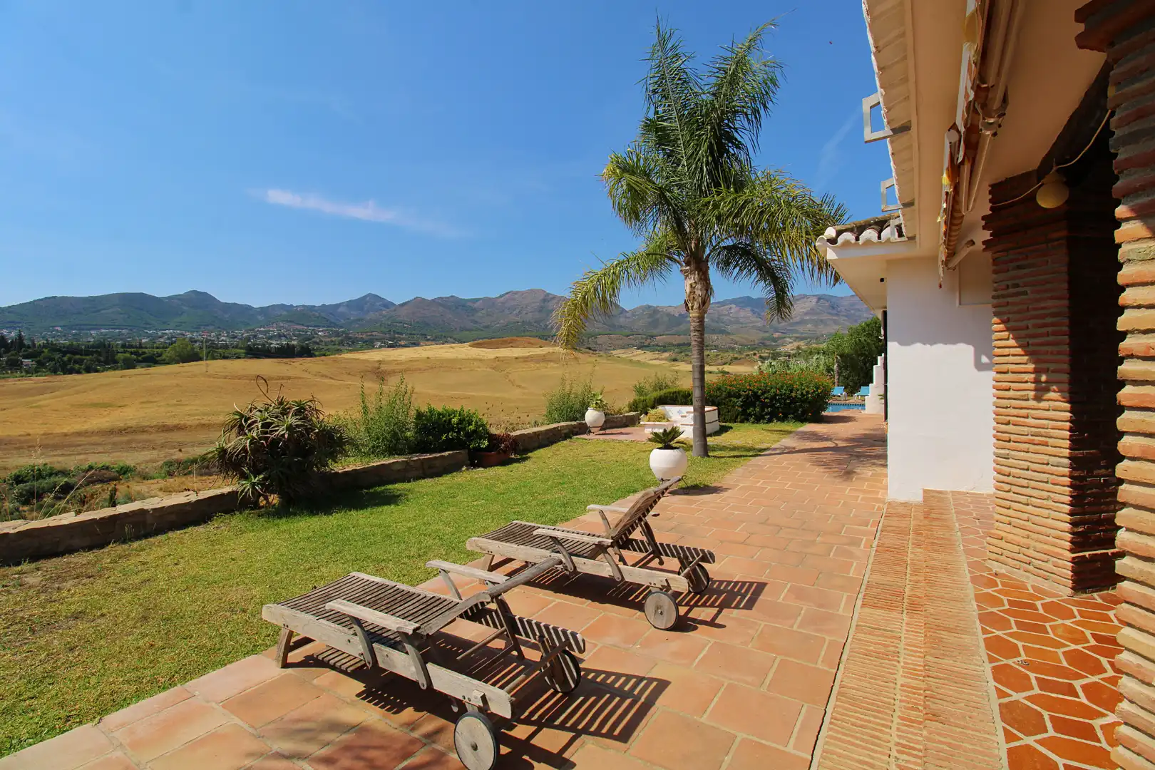 Jardín de Finca rústica en venta en Alhaurín de la Torre con Aire acondicionado, Calefacción y Jardín privado
