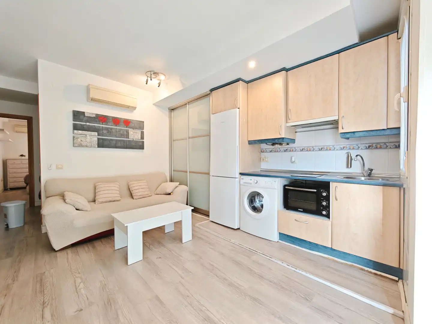 Cocina de Piso de alquiler en Madrid con Aire acondicionado, Terraza y Trastero