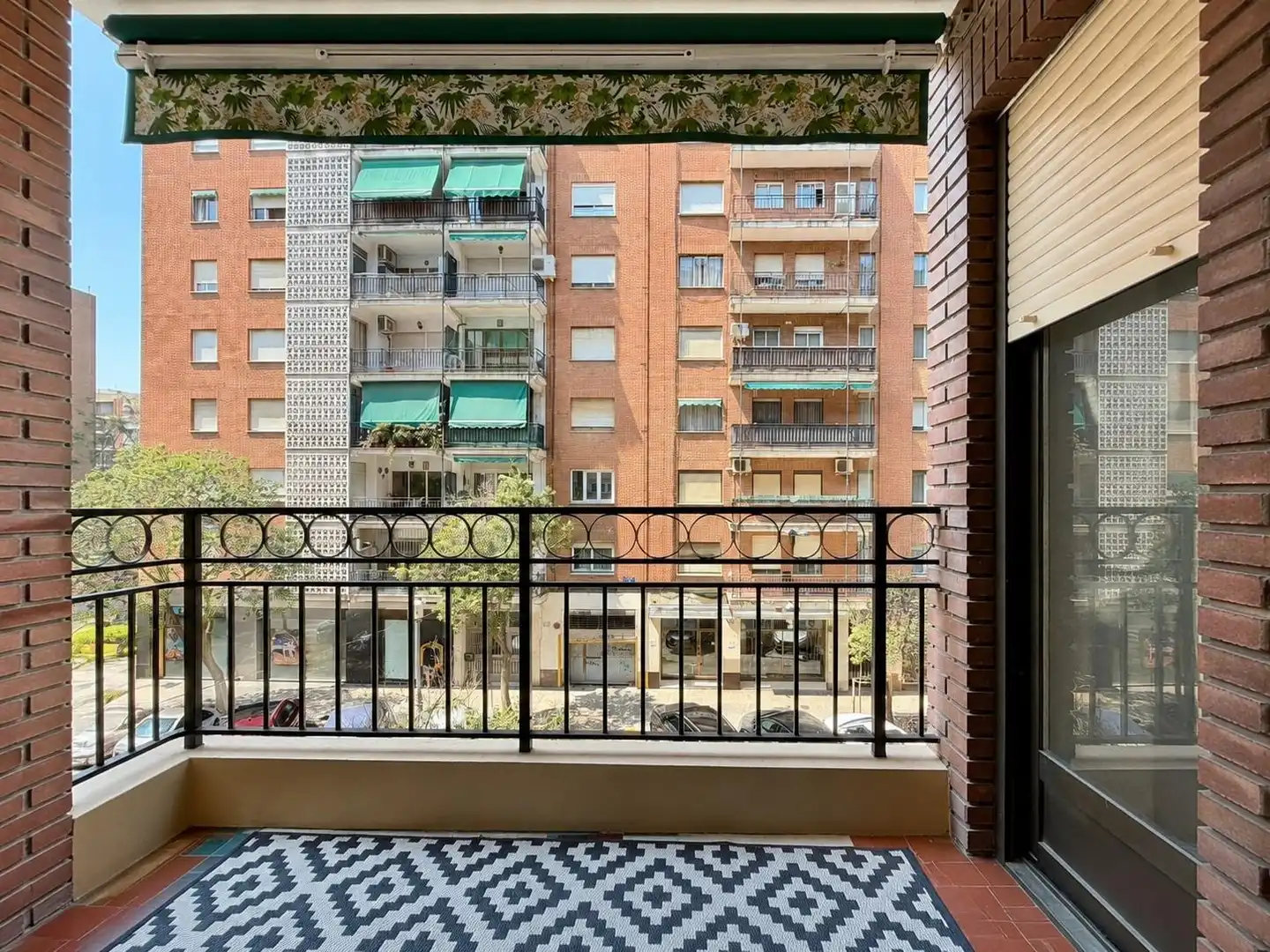 Balcony of Flat for rent in Valencia  with Air Conditioner, Heating and Balcony