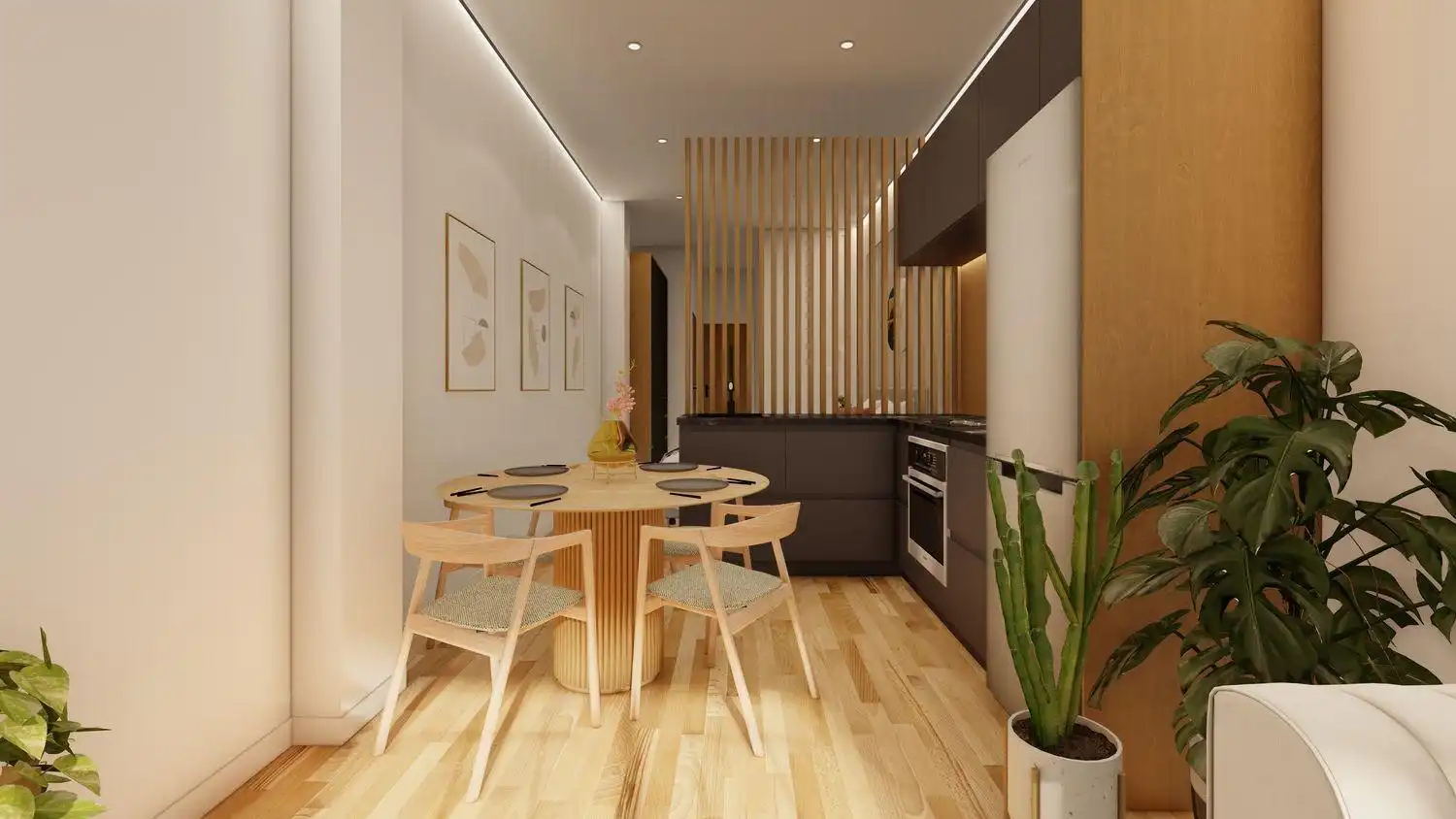 Cocina de Apartamento en venta en Murcia con Aire acondicionado y Calefacción