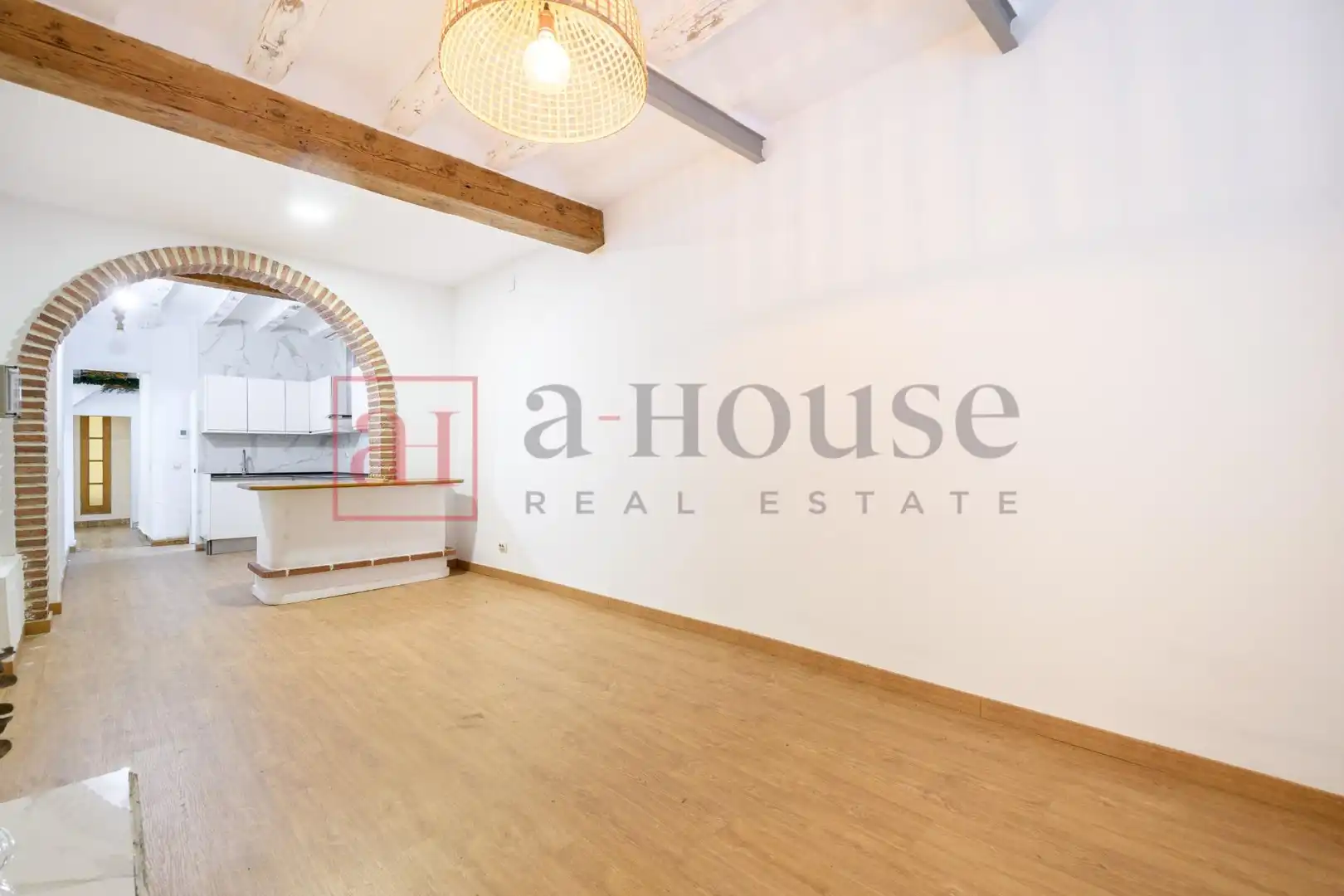 Cocina de Planta baja en venta en Barcelona con Parquet y Alarma