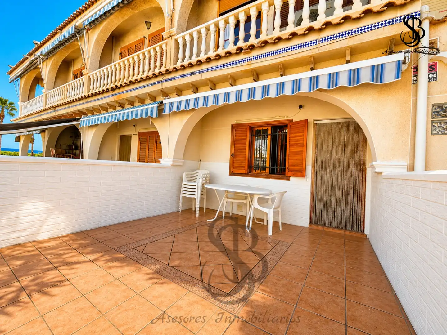 Terrassa de Casa adosada en venda en Santa Pola amb Aire condicionat, Calefacció i Terrassa