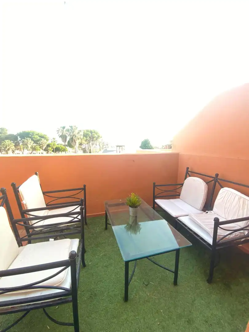 Terrace of Detached homes for rent in El Puerto de Santa María  with Air Conditioner, Heating and Private garden
