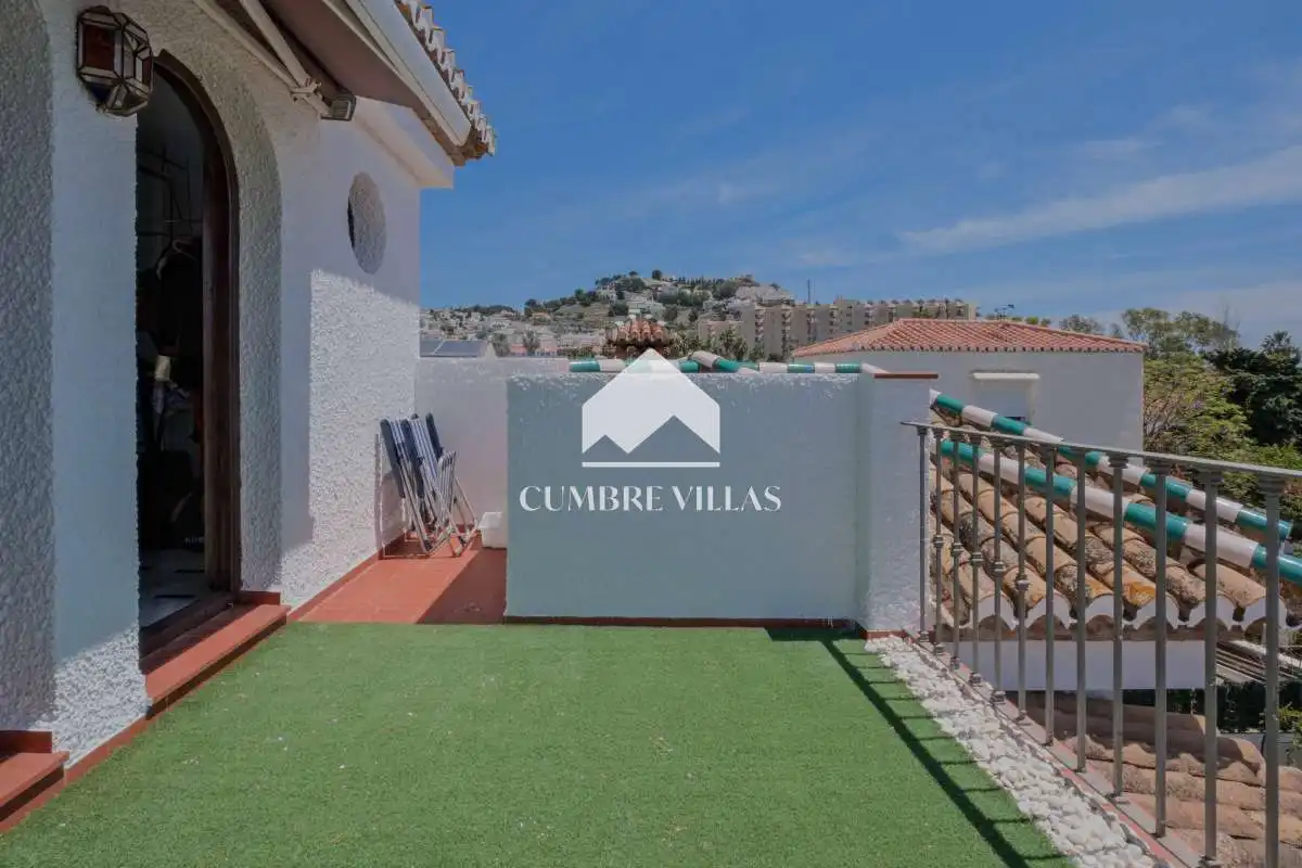Terraza de Casa o chalet en venta en Almuñécar con Jardín privado, Terraza y Amueblado