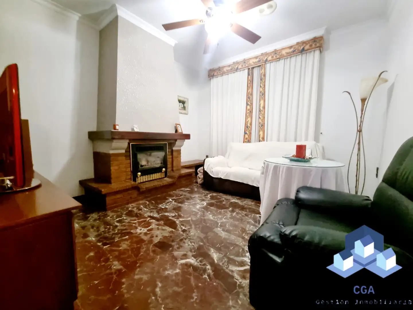 Sala d'estar de Casa o xalet en venda en Lorca amb Aire condicionat, Calefacció i Jardí privat