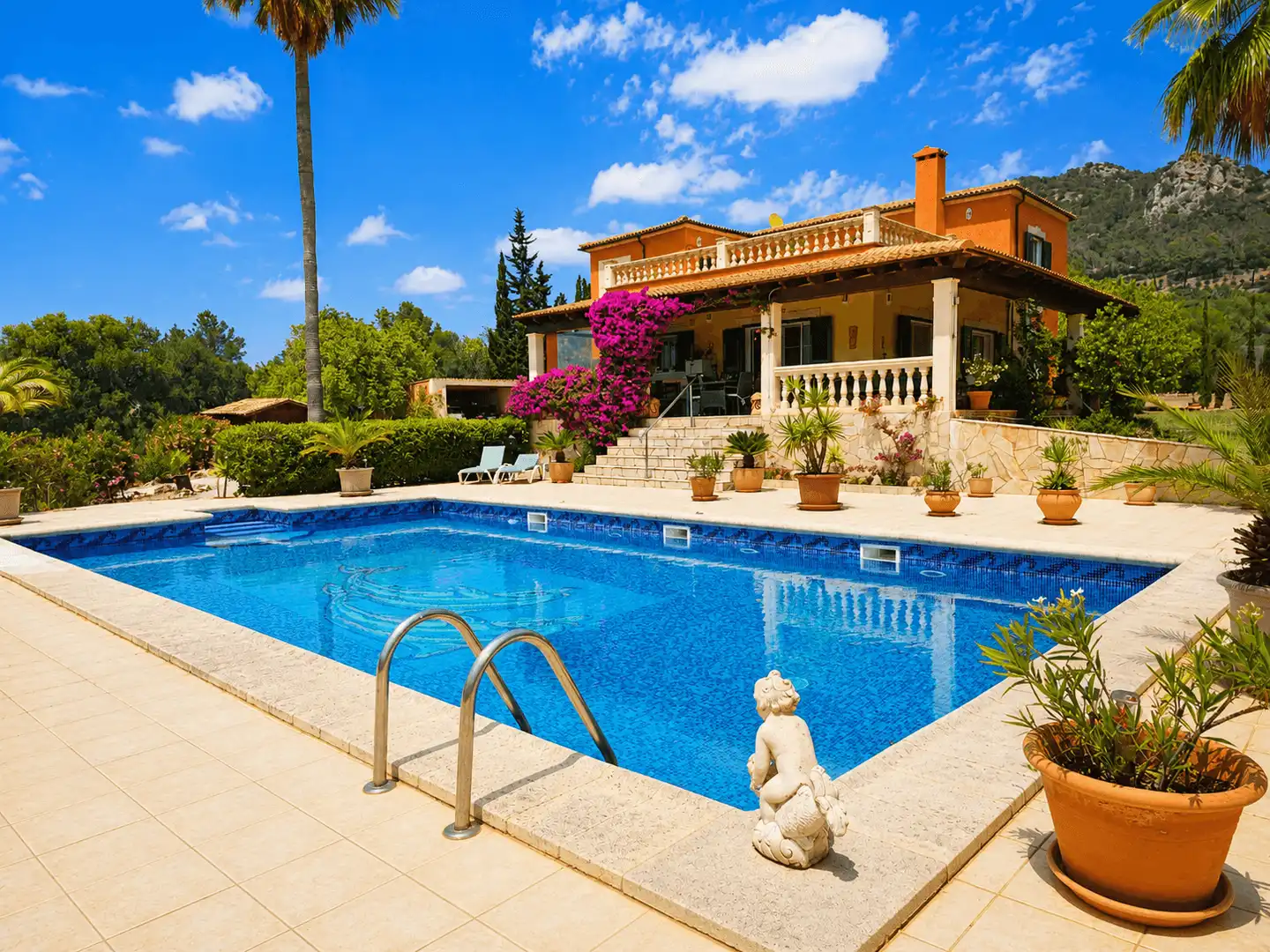 Maison rustique avec piscine à vendre à Llucmajor pueblo