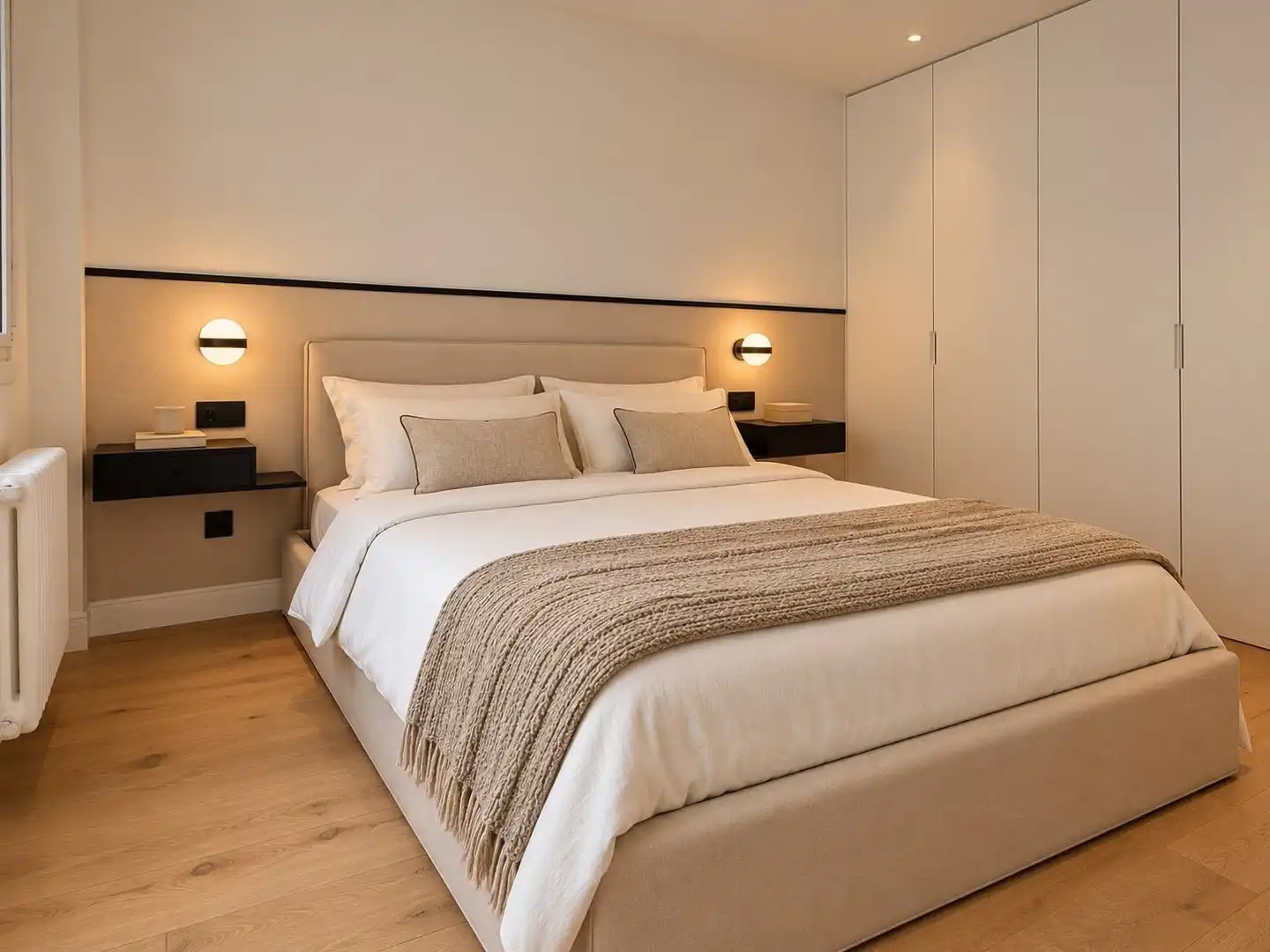 Bedroom of Flat for sale in Barrio de Salamanca