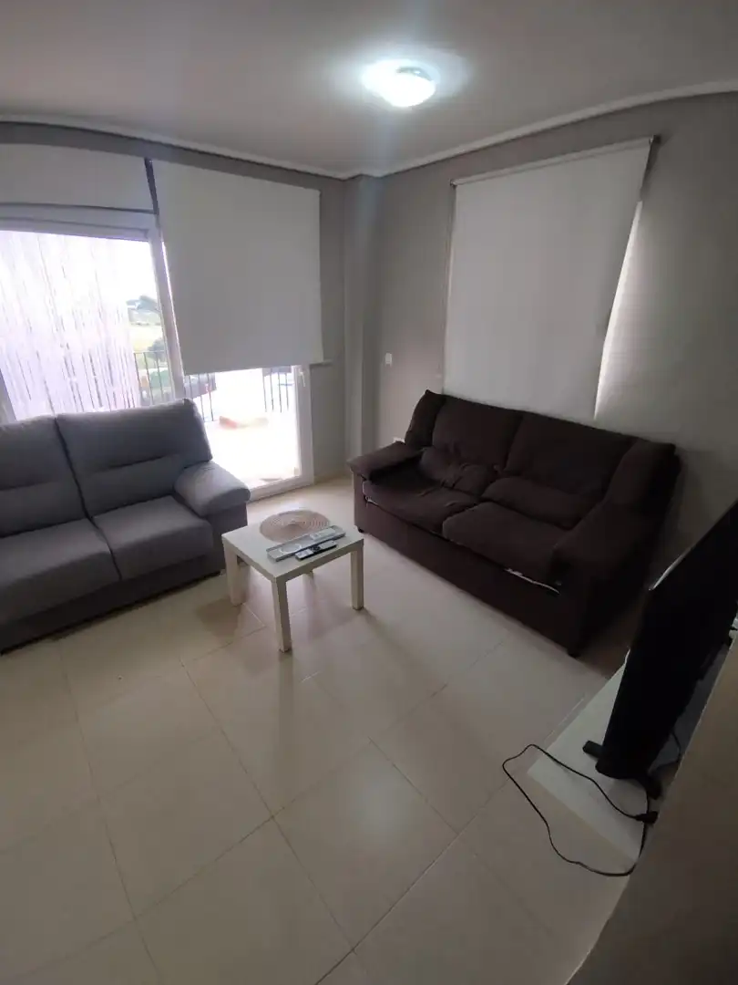Living room of Apartments for rent in Murcia  with Air Conditioner, Terrace and Furnished