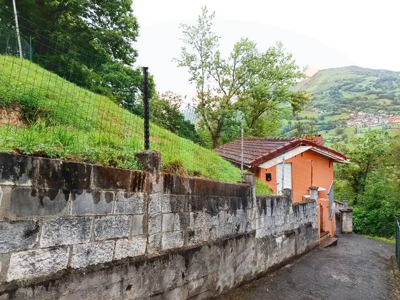Vista exterior de Finca rústica en venta en Riosa con Calefacción y Amueblado
