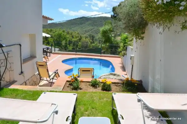 Swimming pool of Houses for rent in Calonge i Sant Antoni  with Heating, Private garden and Terrace