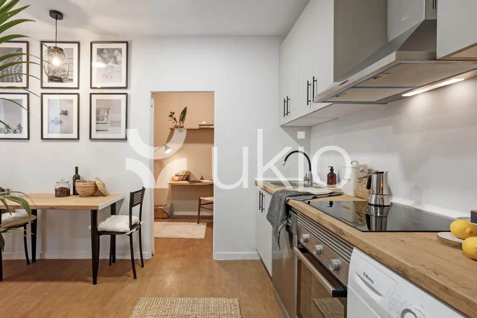 Kitchen of Apartments for rent in Madrid  with Air Conditioner, Heating and Terrace