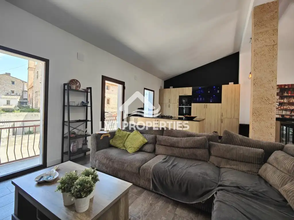 Sala de estar de Casa o chalet en venta en Gata de Gorgos con Terraza