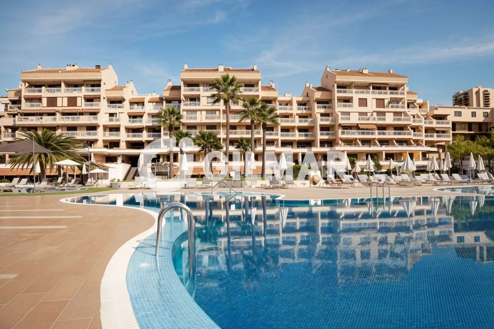 Swimming pool of Apartments for rent in Arona  with Furnished, Balcony and Community pool