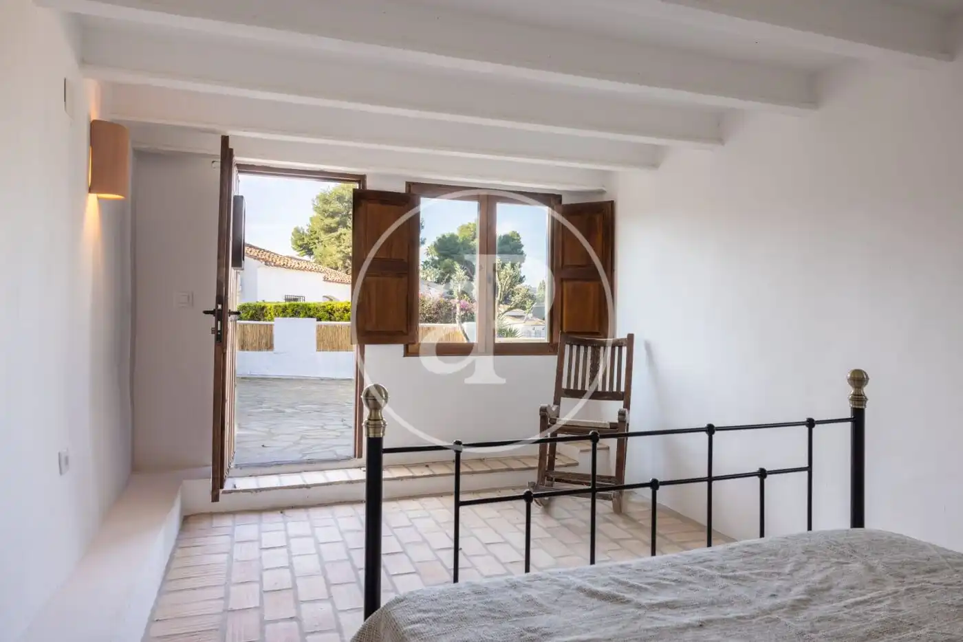 Bedroom of Houses for sale in Jávea / Xàbia  with Air Conditioner, Heating and Private garden