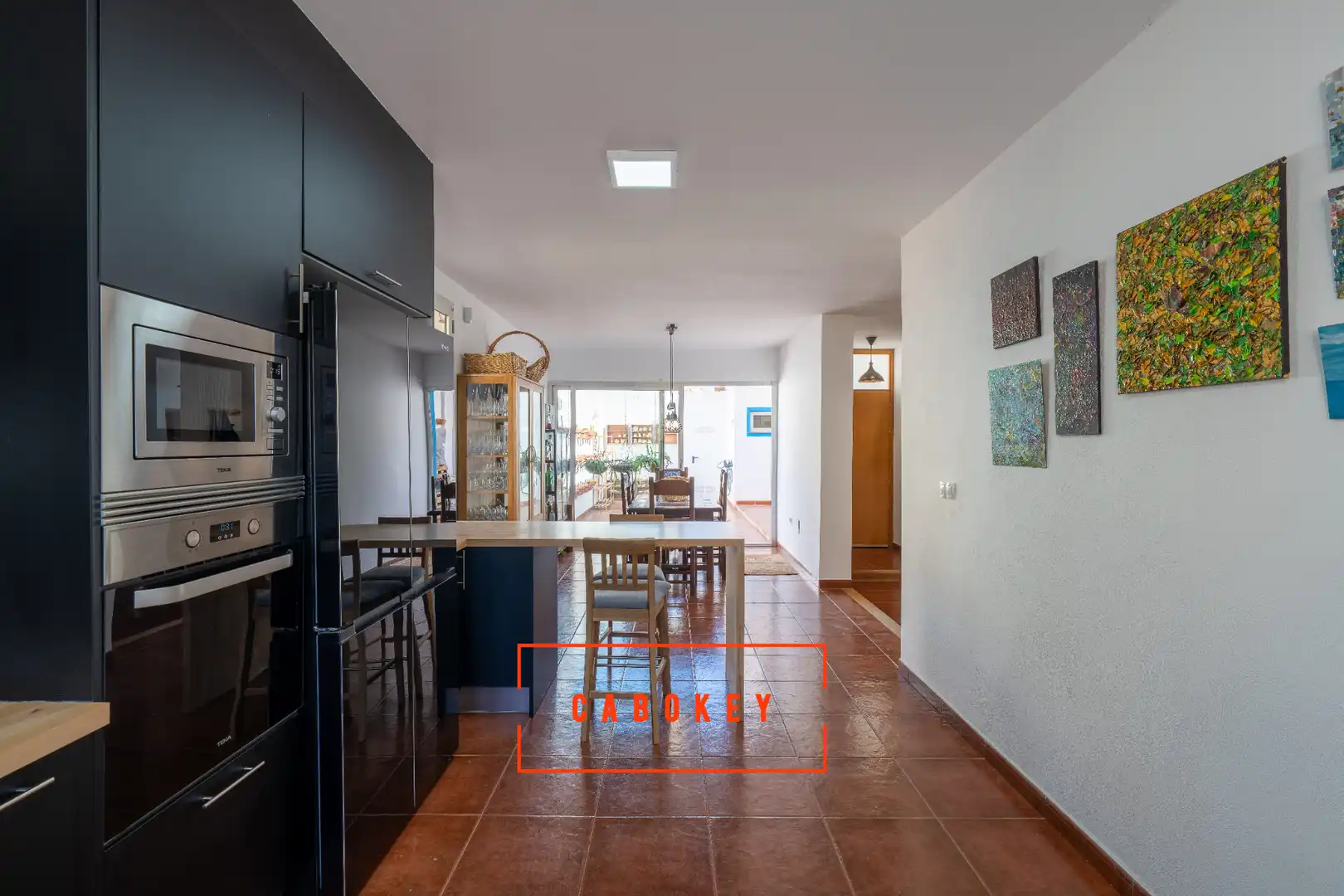 Cocina de Casa o chalet en venta en Carboneras con Aire acondicionado, Calefacción y Jardín privado
