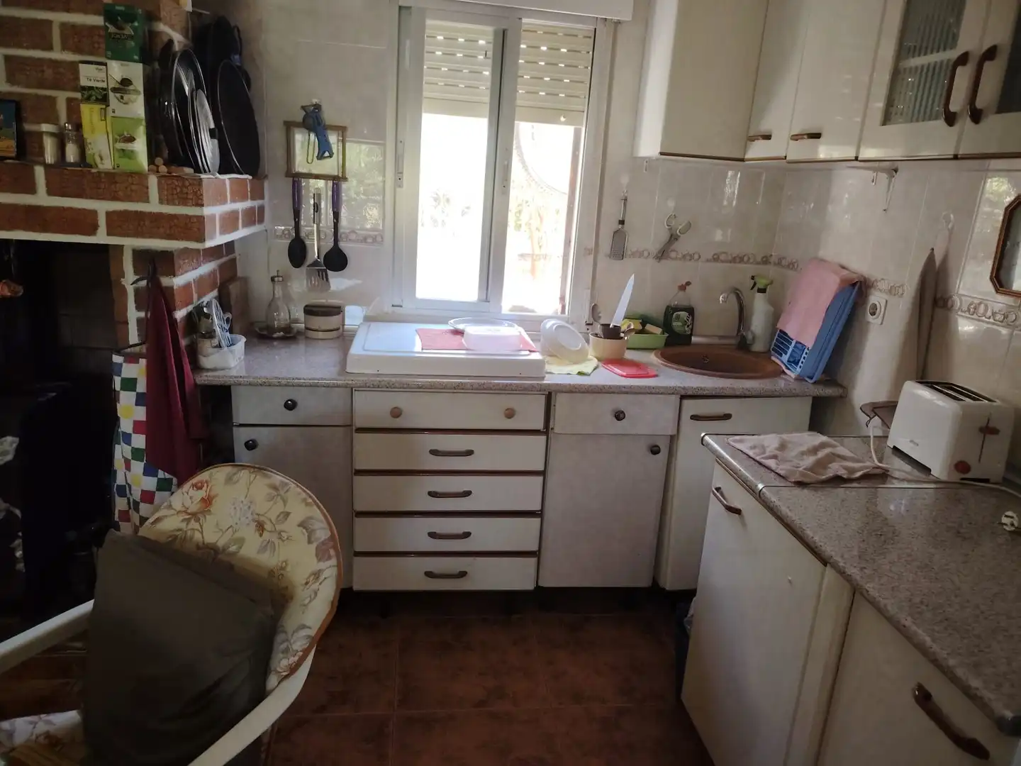 Cocina de Casa o chalet en venta en El Boalo - Cerceda – Mataelpino con Jardín privado, Piscina y Amueblado