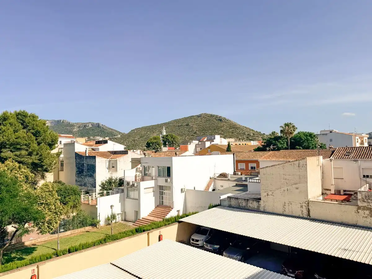 Außenansicht von Wohnung zum Verkauf in Dénia mit Klimaanlage, Heizung und Terrasse