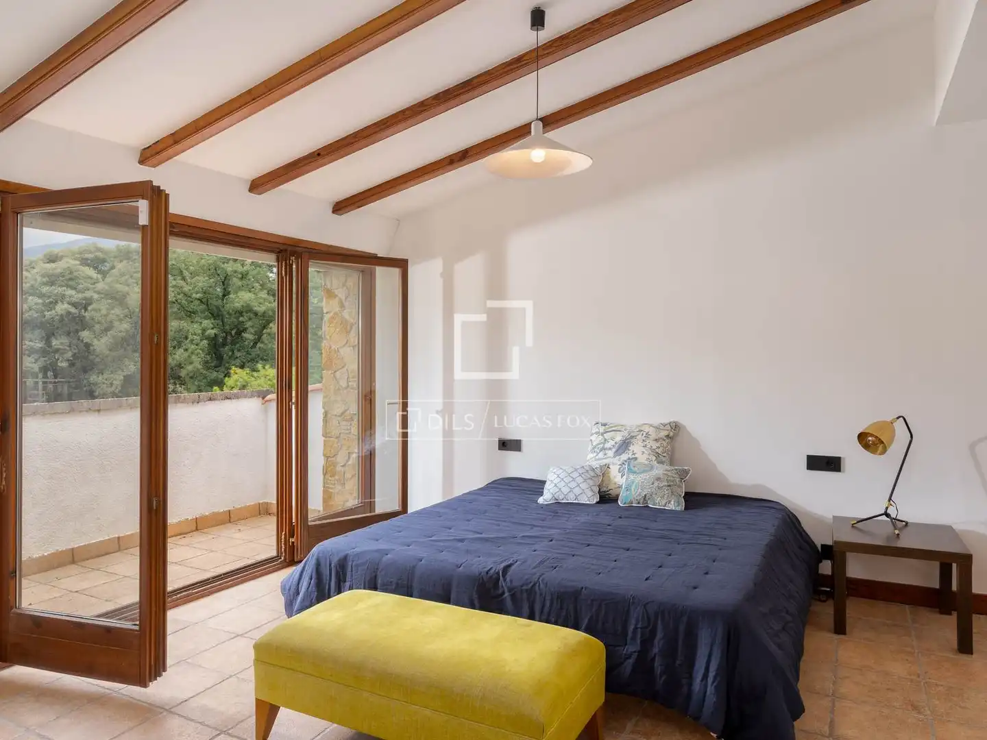 Terrassa de Finca rústica en venda en Gualba amb Calefacció, Jardí privat i Terrassa