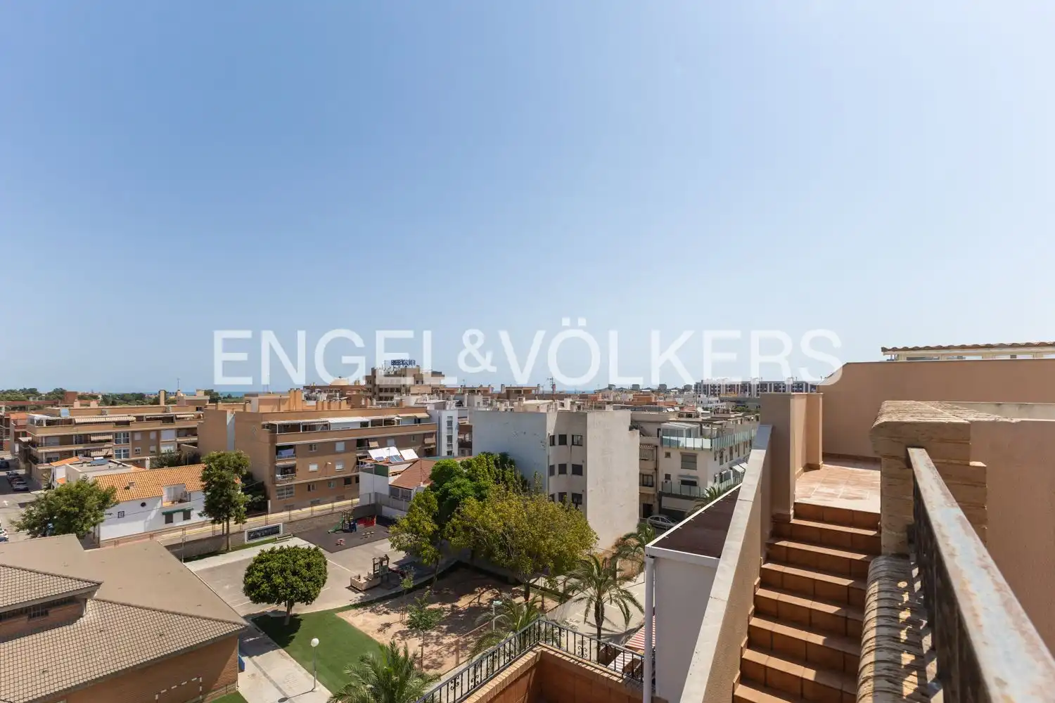 Terrace of Attic for rent in Sagunto / Sagunt  with Air Conditioner, Heating and Terrace