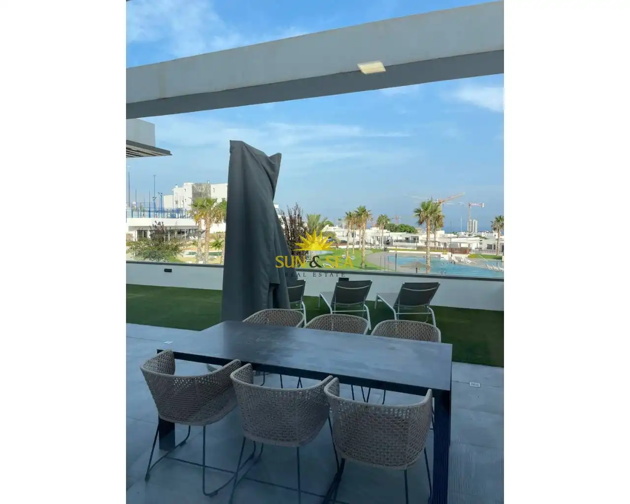 Terrace of Apartments for rent in Finestrat  with Air Conditioner, Heating and Terrace
