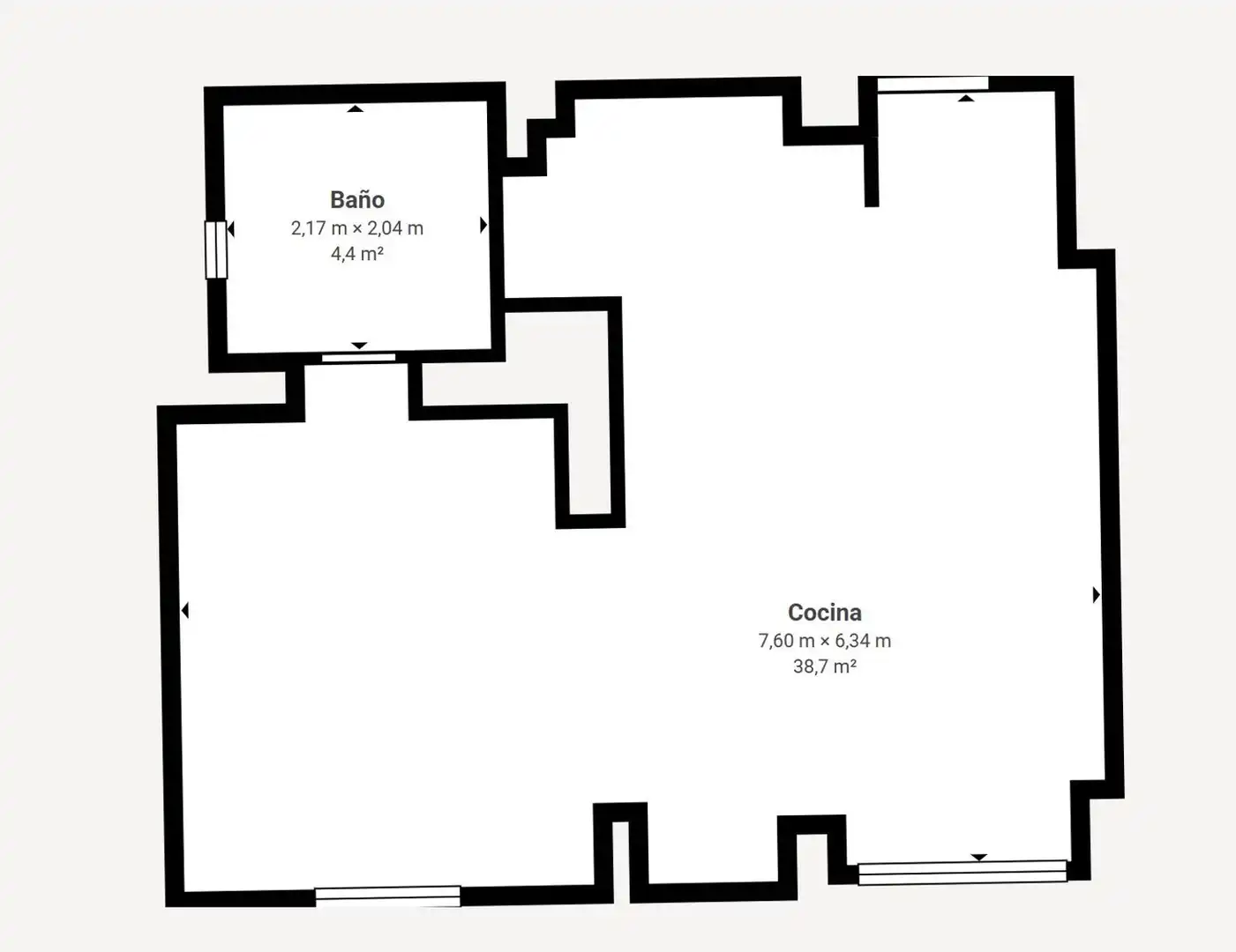 Wohnung zur Miete in Madrid mit Heizung und Schwimmbad