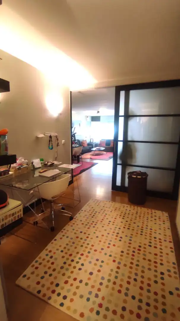 Sala de estar de Piso en venta en Eibar con Calefacción, Parquet y Amueblado