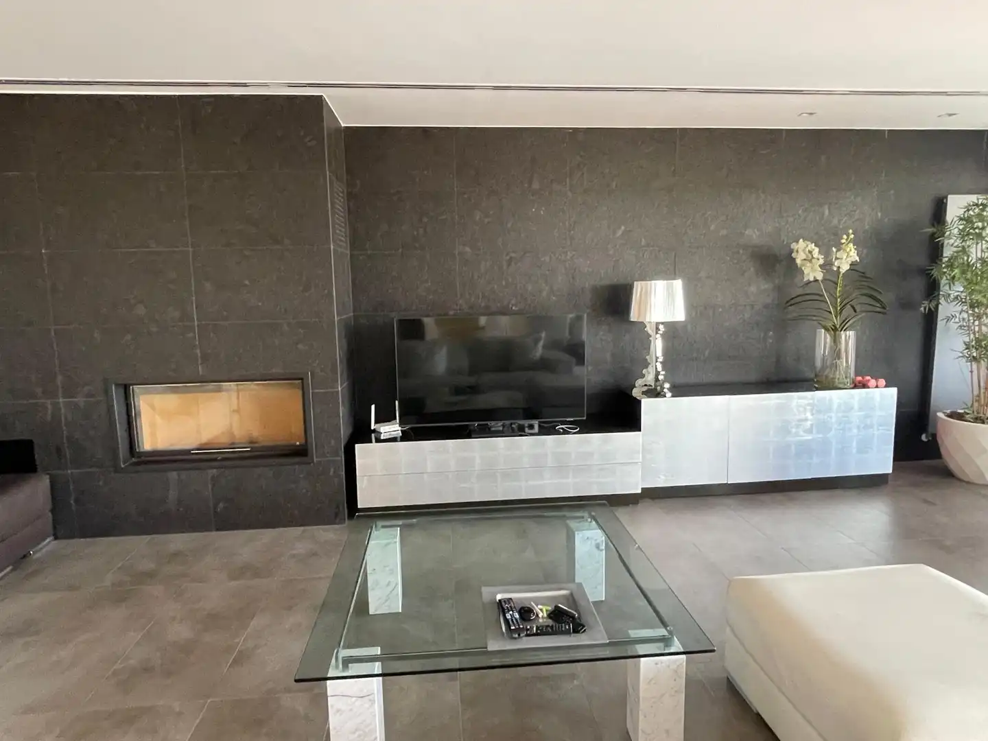 Wohnzimmer von Haus oder Chalet zur Miete in Elche / Elx mit Klimaanlage, Heizung und Privatgarten