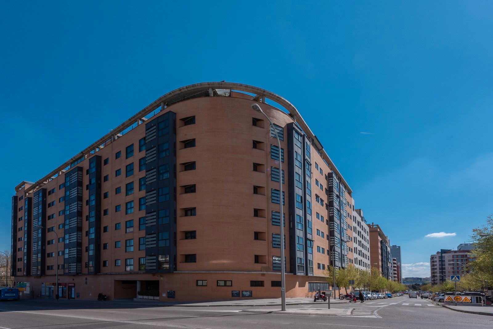 Exterior view of Garage for sale in  Madrid Capital
