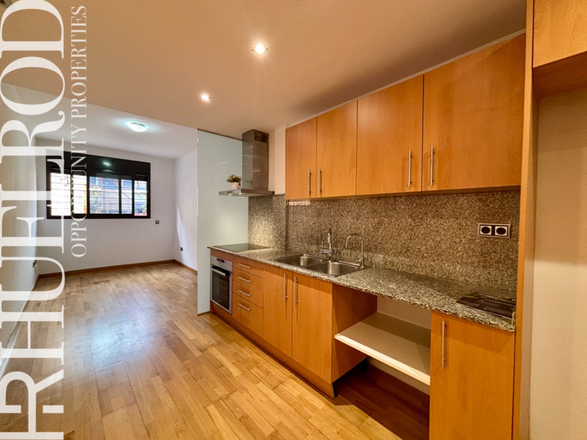 Kitchen of Flat for sale in Granollers  with Air Conditioner, Heating and Parquet flooring