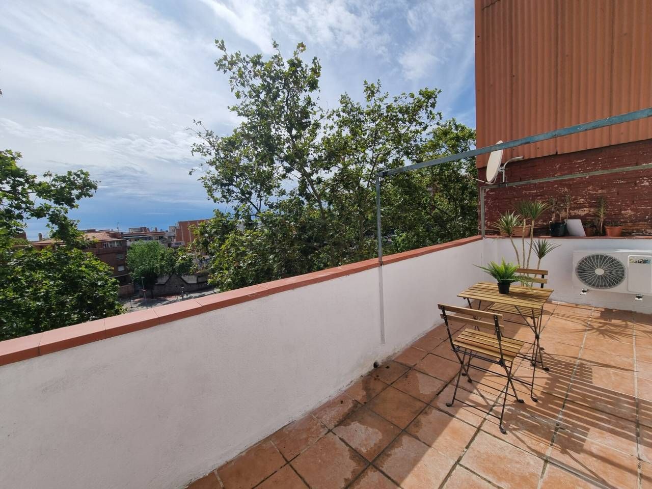Terrace of Flat for sale in  Barcelona Capital  with Air Conditioner, Heating and Terrace