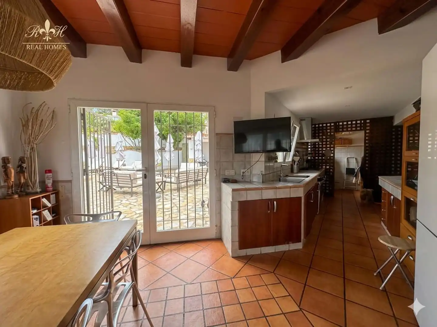 Küche von Haus oder Chalet zum Verkauf in L'Alfàs del Pi mit Klimaanlage und Schwimmbad