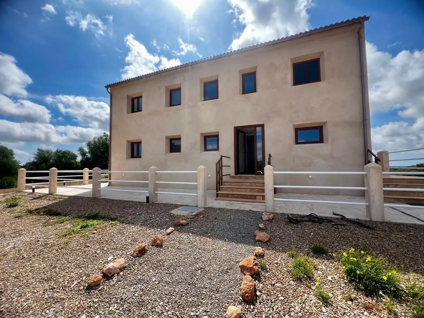 Vista exterior de Finca rústica de alquiler en Santanyí con Aire acondicionado, Calefacción y Terraza