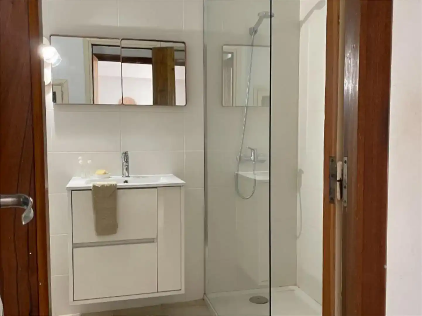 Badezimmer von Wohnung zur Miete in Náquera mit Möbliert