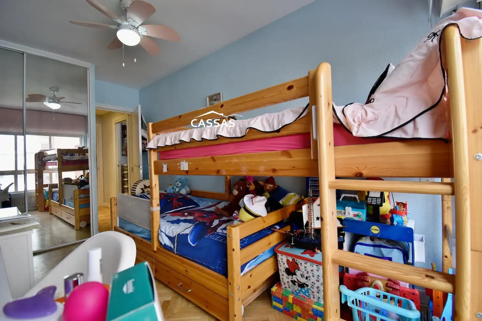 Bedroom of Flat for sale in Torrejón de Ardoz  with Air Conditioner, Heating and Parquet flooring
