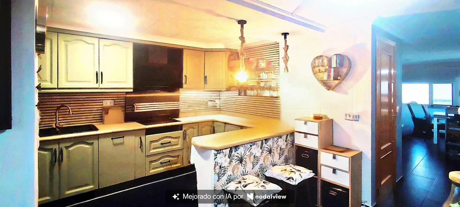 Cocina de Casa adosada en venta en El Genovés, Valencia