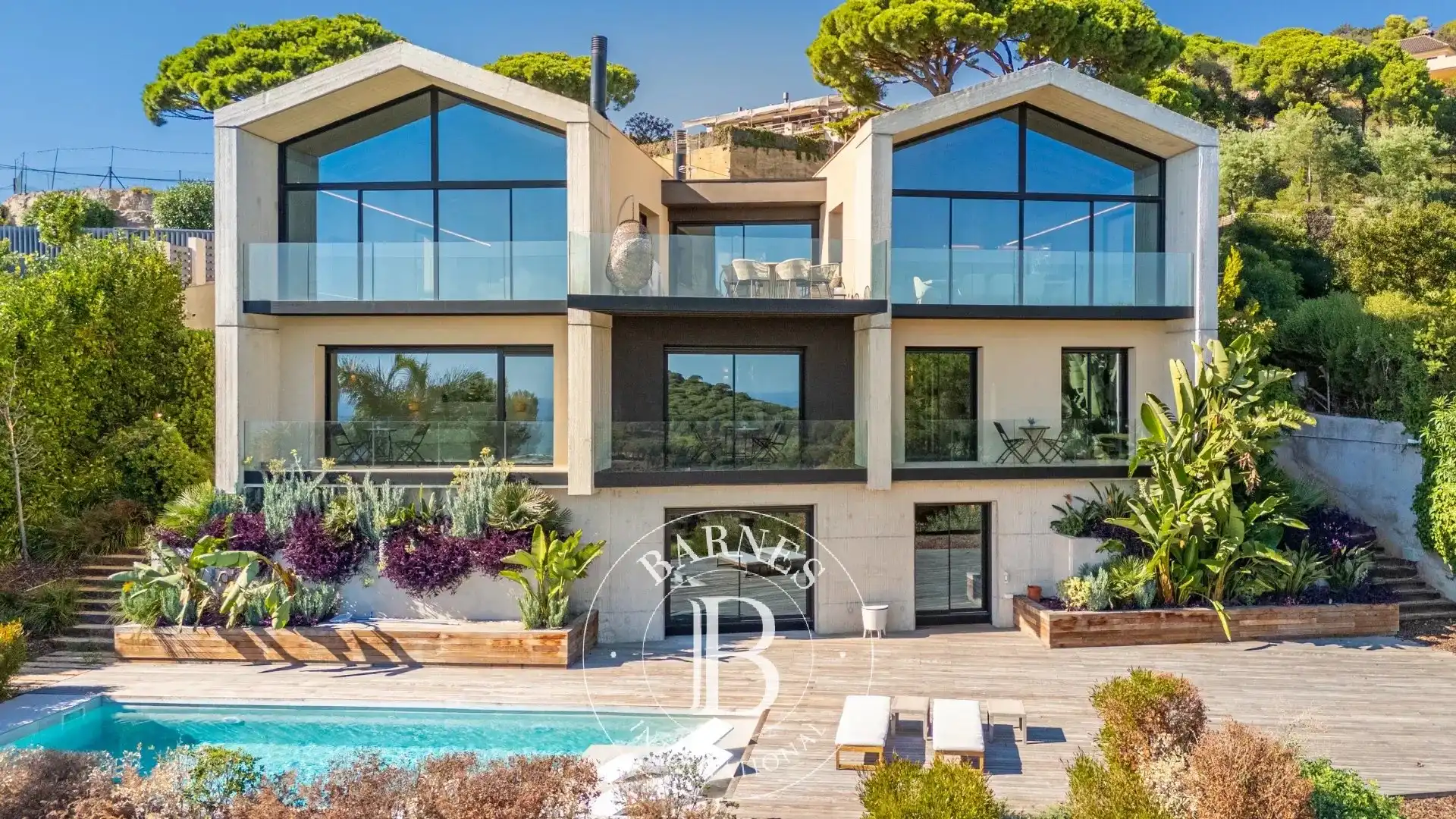 Vista exterior de Casa o chalet en venta en Cabrils, Barcelona