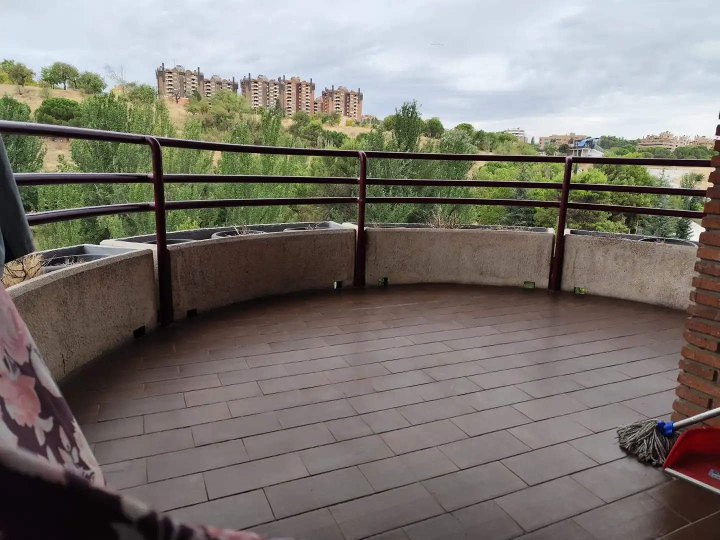 Terrace of Flat for sale in Valladolid  with Heating, Terrace and Storage room