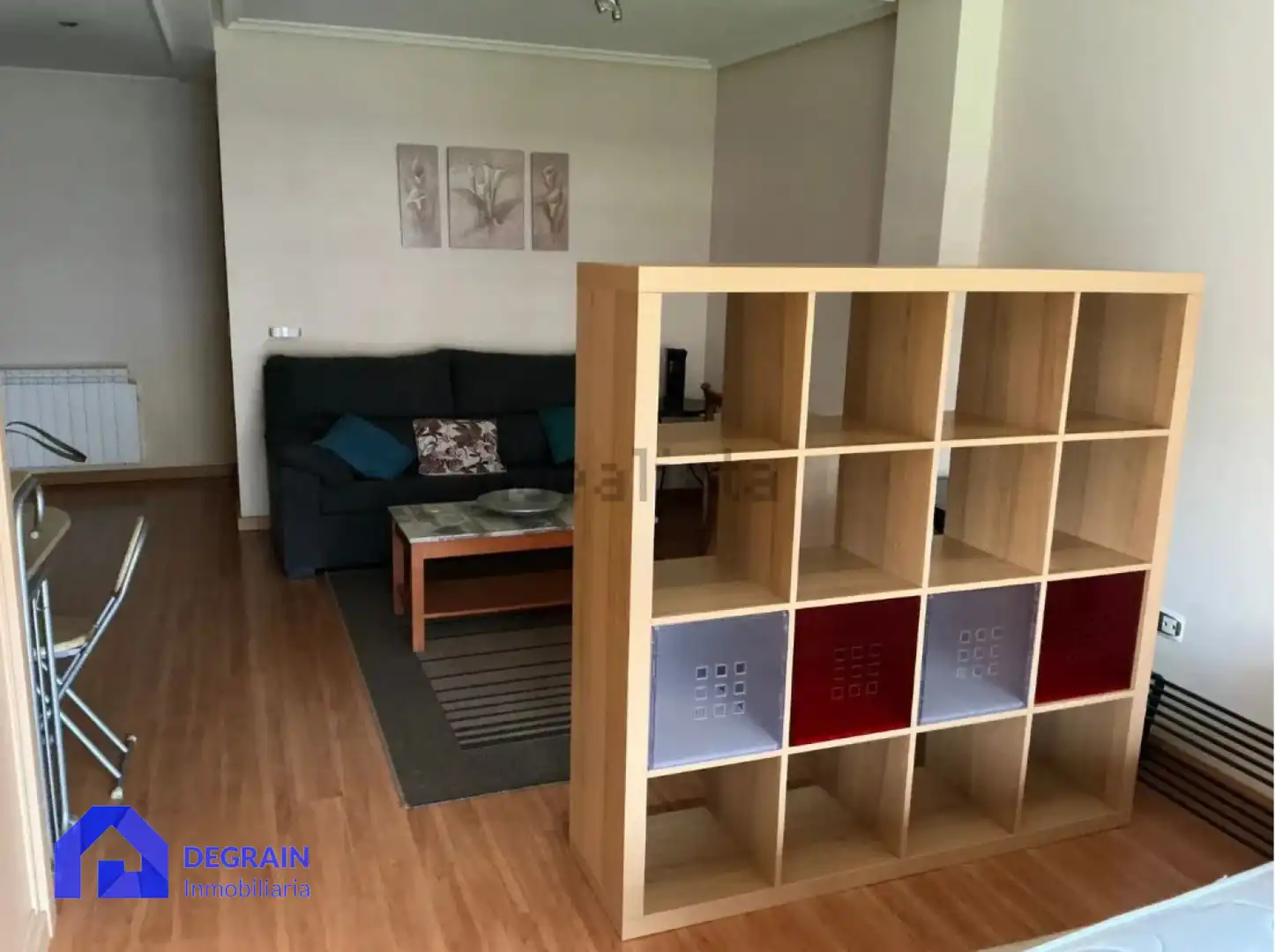 Sala d'estar de Pis de lloguer en Oviedo  amb Calefacció i Moblat