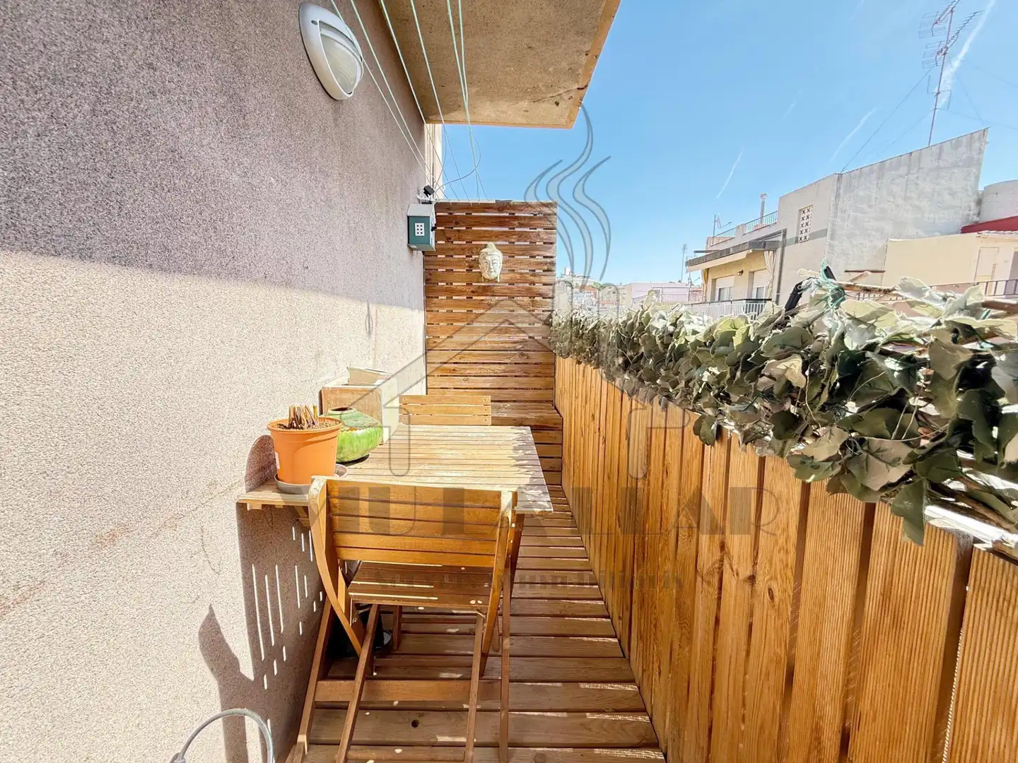 Terrasse von Wohnung zum Verkauf in Mataró mit Heizung
