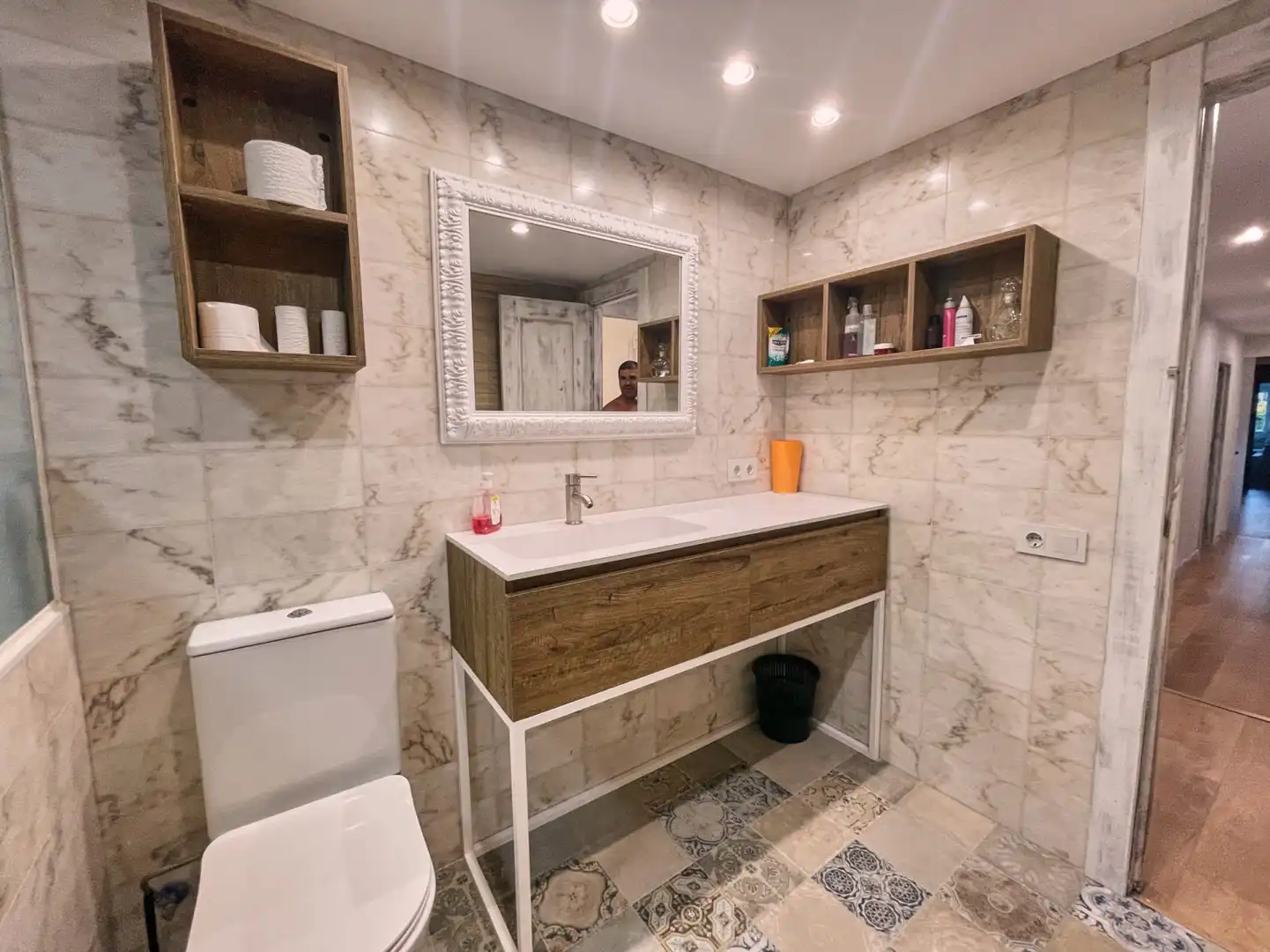 Baño de Casa o chalet en venta en Albelda de Iregua con Aire acondicionado, Calefacción y Jardín privado