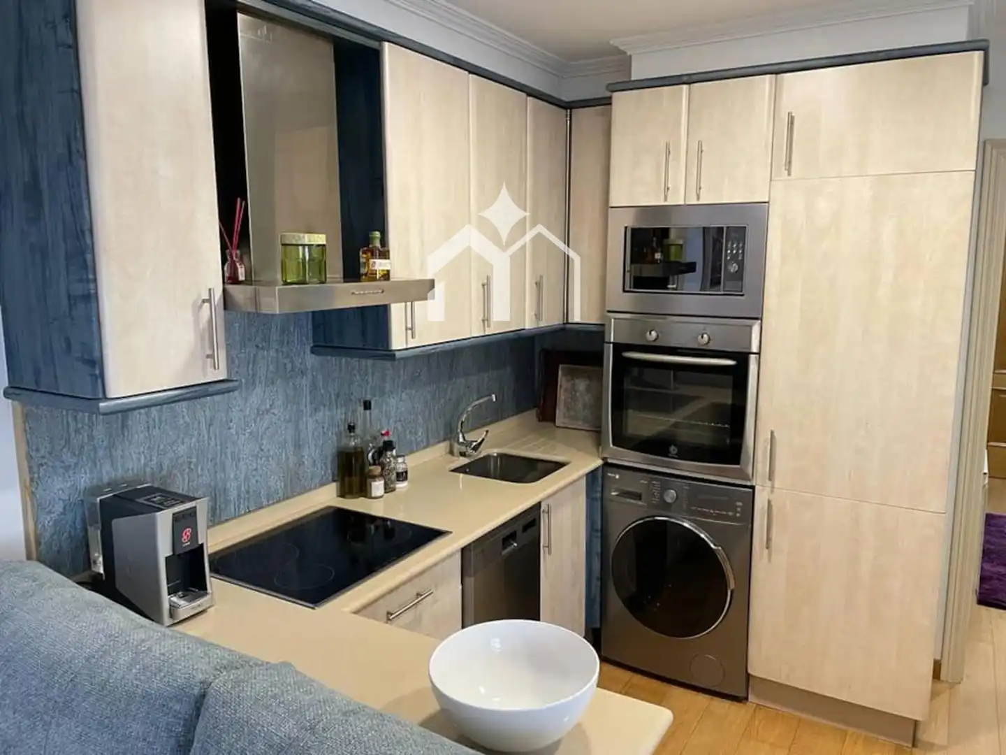 Kitchen of Flat for rent in Vigo   with Heating, Furnished and Oven