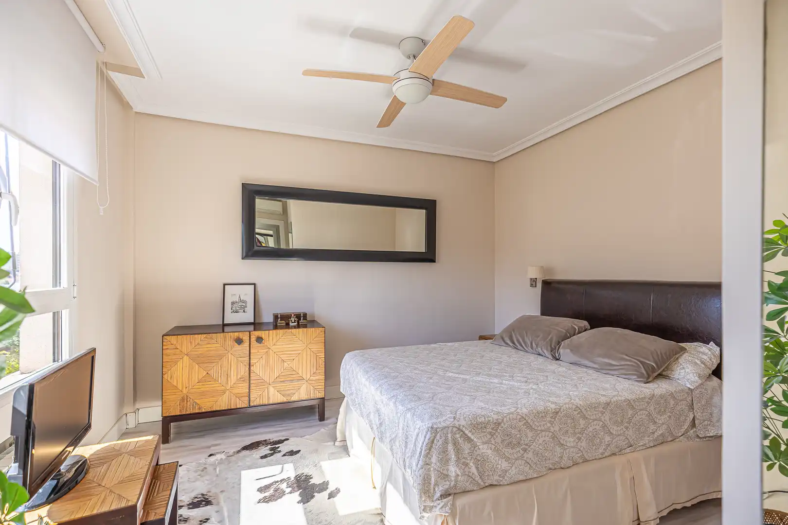 Schlafzimmer von Wohnung zum Verkauf in Madrid mit Klimaanlage, Heizung und Privatgarten