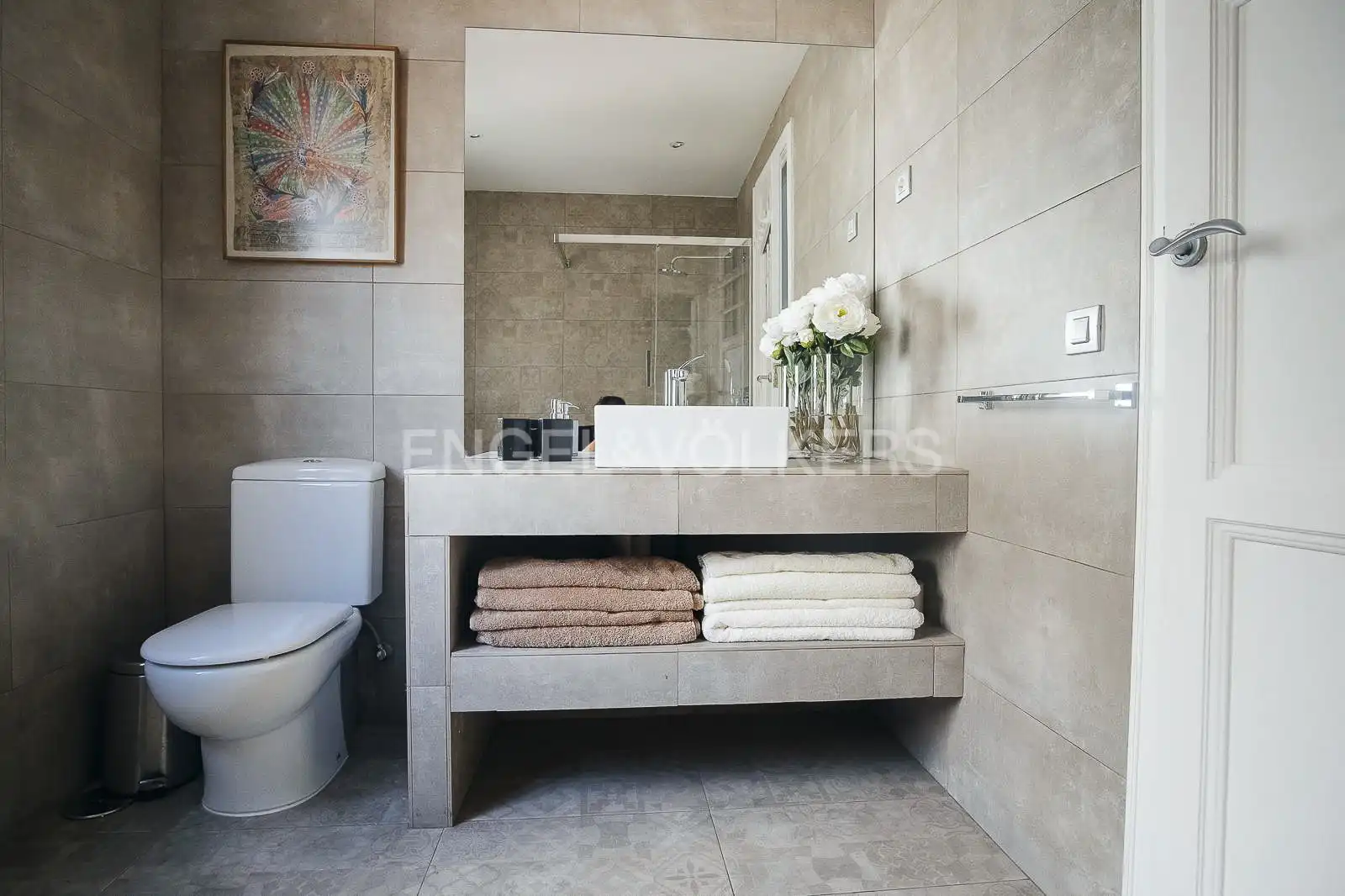Baño de Piso de alquiler en Madrid con Aire acondicionado, Calefacción y Amueblado