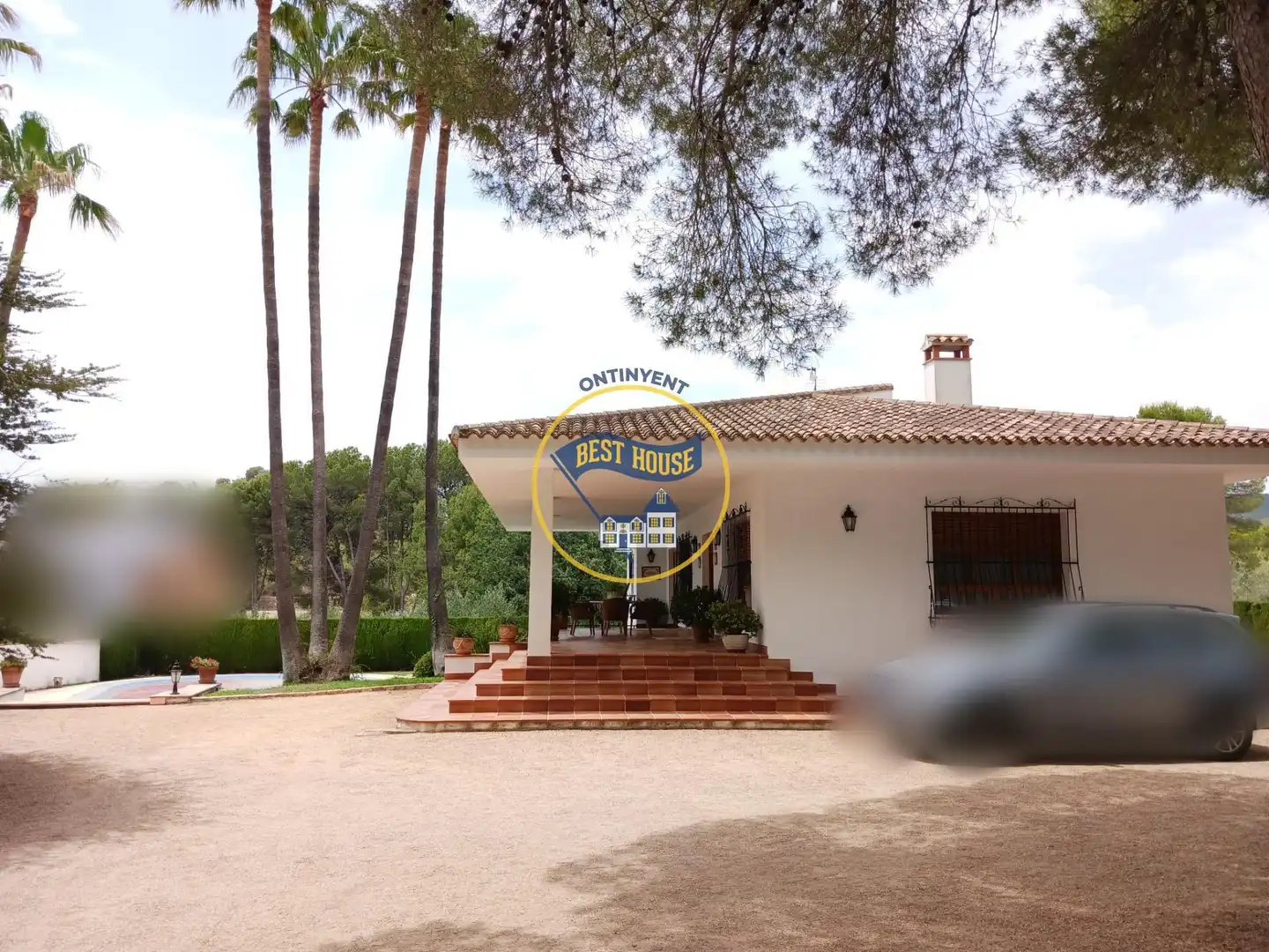 Vista exterior de Casa o chalet en venta en Ontinyent con Aire acondicionado, Calefacción y Jardín privado