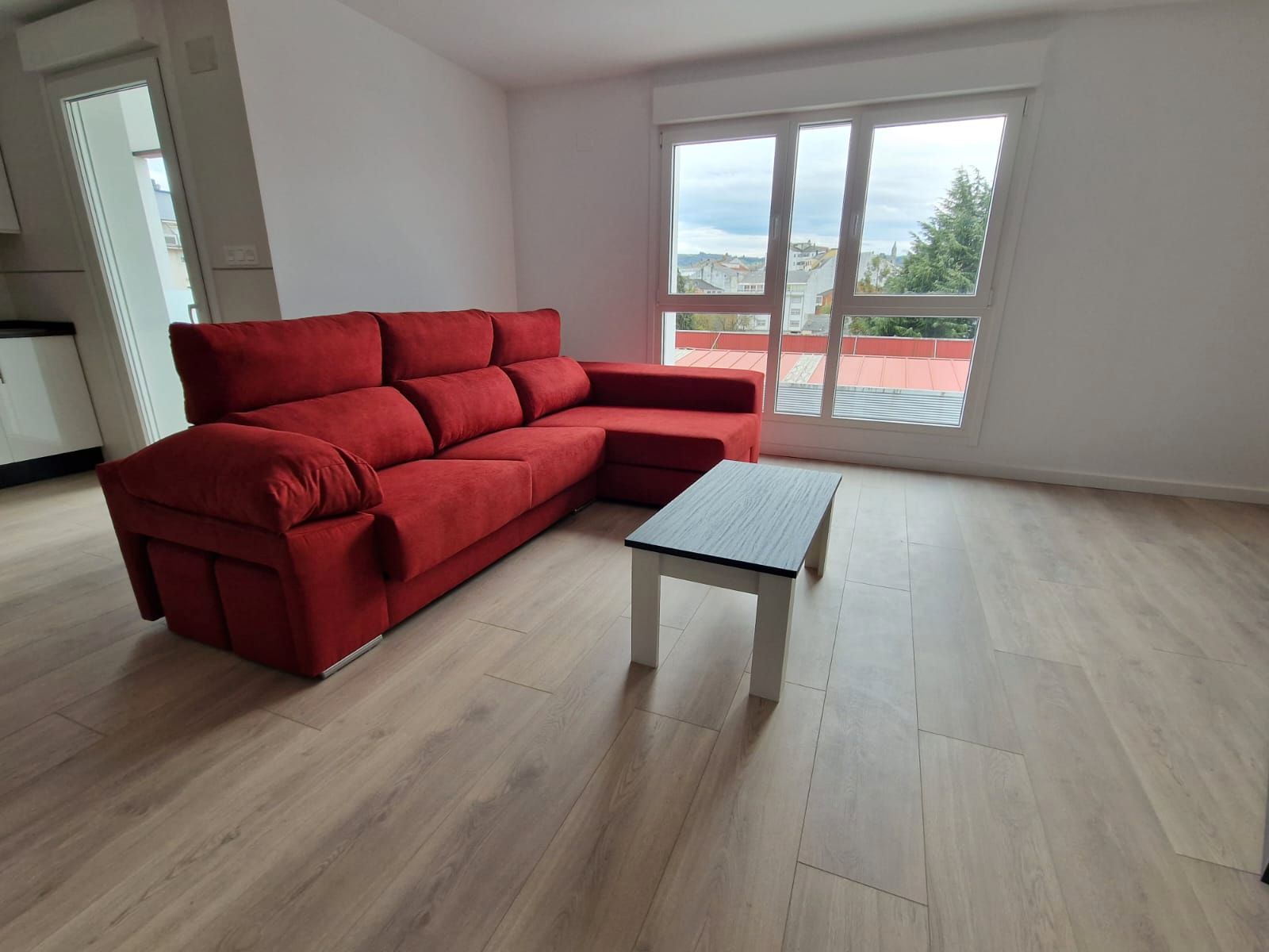 Living room of Flat to rent in Sarria  with Heating, Terrace and Storage room