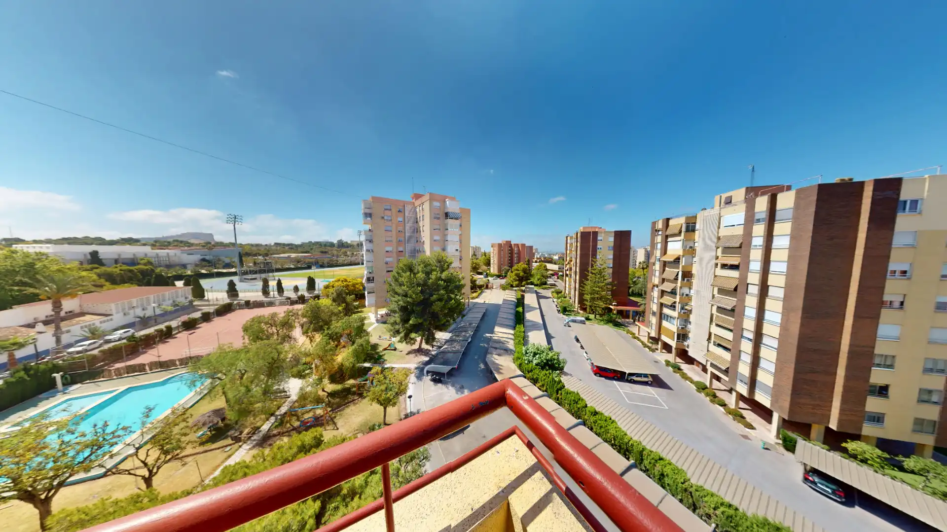 Vista exterior de Piso en venta en Alicante / Alacant con Aire acondicionado, Terraza y Amueblado