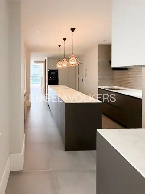 Cocina de Piso de alquiler en Madrid con Aire acondicionado, Calefacción y Parquet