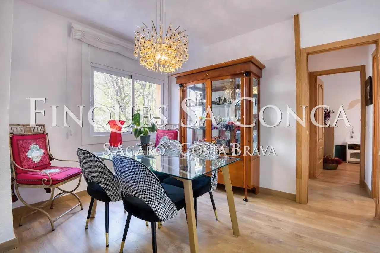Comedor de Apartamento en venta en Sant Feliu de Guíxols con Calefacción y Parquet