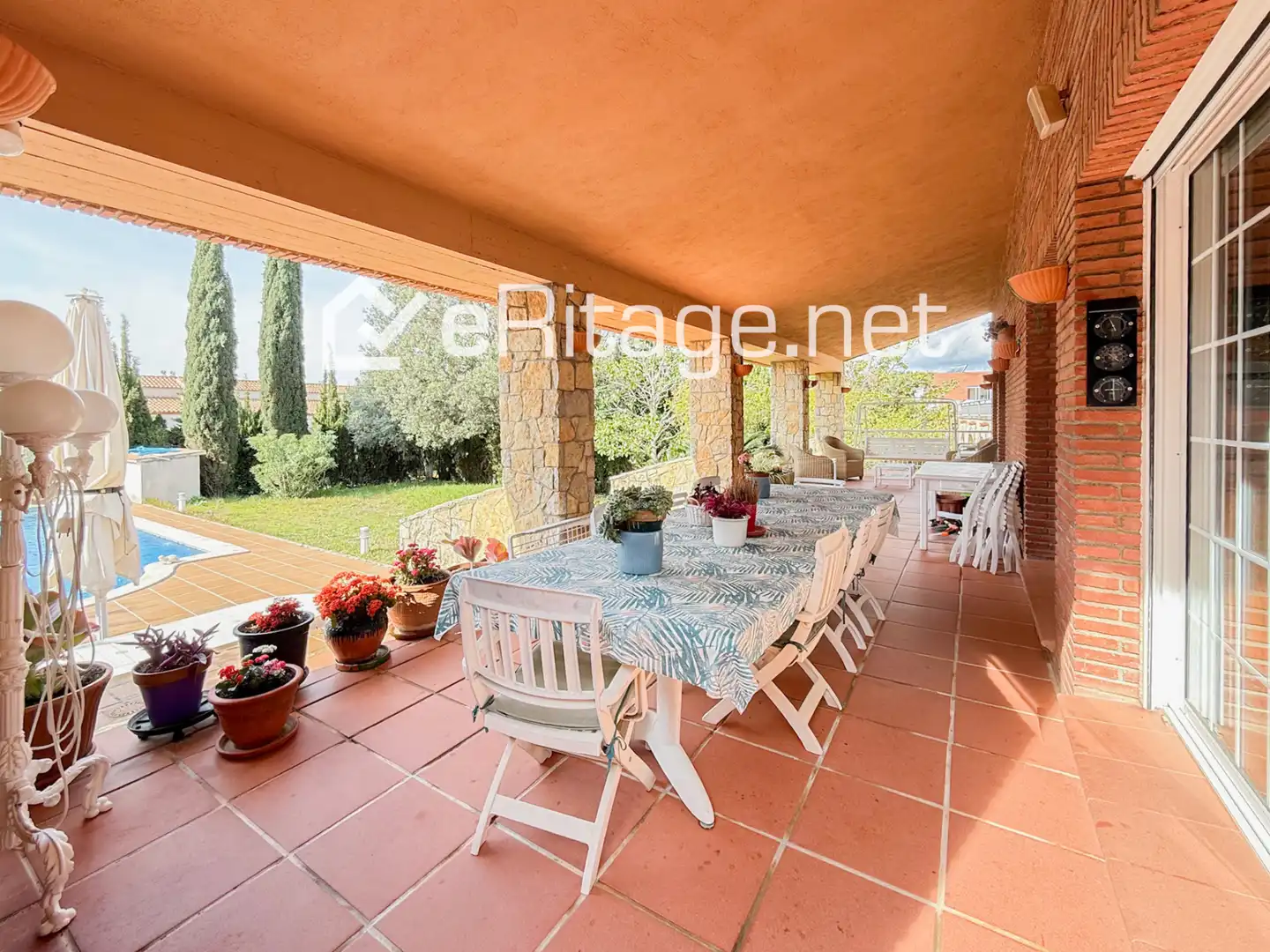 Terraza de Casa o chalet en venta en Altafulla con Jardín privado, Parquet y Terraza